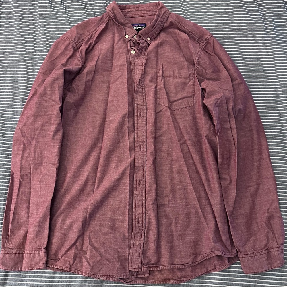 Patagonia Button Down Collared Pocket Shirt
